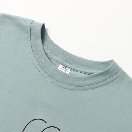 Women's home dress "Coffe", mint color, size 52-6