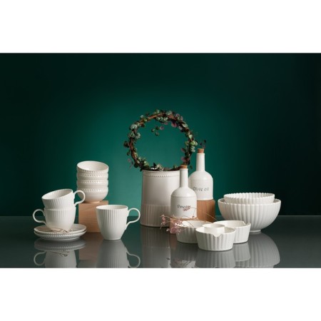 Tkano Kitchen Spirit tea couples set, 275 ml, 2 pcs, white color-1