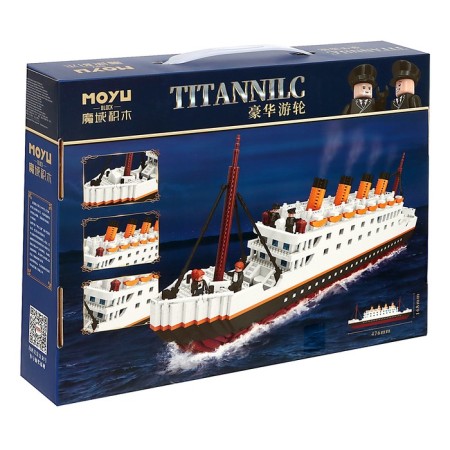 Designer mini block "Titanic", 2980 parts-2
