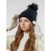 Female ISee hat, size 52-56, black color