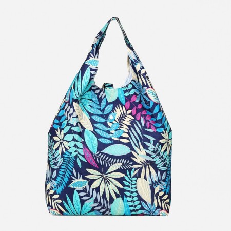 Household bag on the button, the color is blue/blue-2