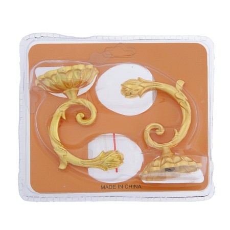 Hook for curtains tundra KS006, one -rod, color gold-2