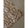 Buenas noches blanket, size 160x220 cm, beige color