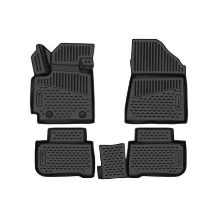 3D mats in the cabin for Changan CS55Plus (I restyling) 2021- 4 pcs.