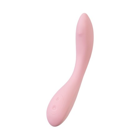 Jos Mitzi G-Spot vibrator, with a stimulating ball, 21 cm, silicone, pink color-7