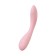 Jos Mitzi G-Spot vibrator, with a stimulating ball, 21 cm, silicone, pink color