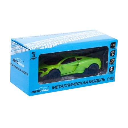 Metal “compartment” machine, inertia, doors, trunk, green color open-4