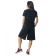 Female costume bbl, size 46, black color