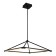 Chandelier G61242/4BK BK+WT, LED 4x7W 3000k, 1716lm, black color