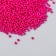 Glass bead 12/0 "dark pink" 15 g