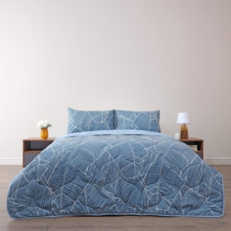 Set 1.5 joint venture: blanket 145x220 cm, sheet 150x220 cm, pillowcases 50x70 cm - 1 pcs-4