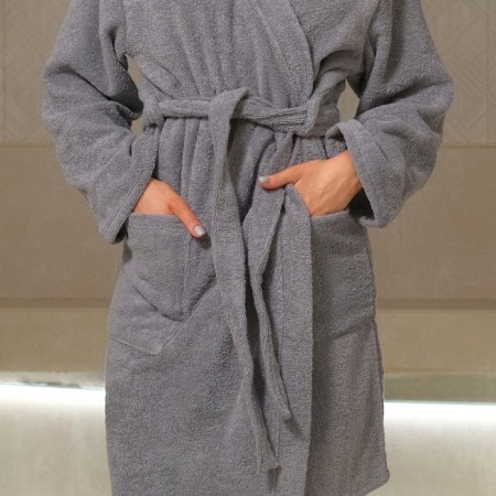 Terry dressing gown "Save and I", size 46-48-1