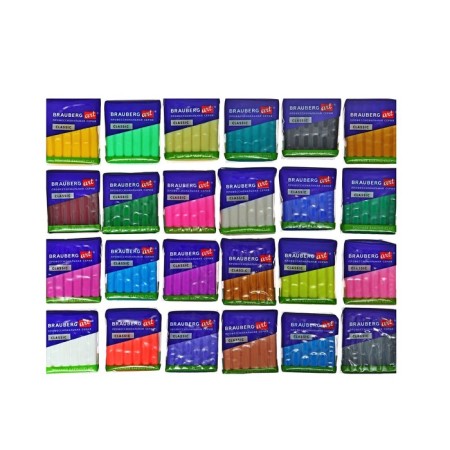 Polymer baked clay Brauberg Art, 42 cv*20 g, with accessories, Gift Cor-5