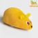 Clockwork mouse, 7 cm, yellow