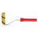 Lom roller, polyester, 100 mm, handle d = 6 mm, d = 16 mm, pile 10 mm, 2 spare fur coats