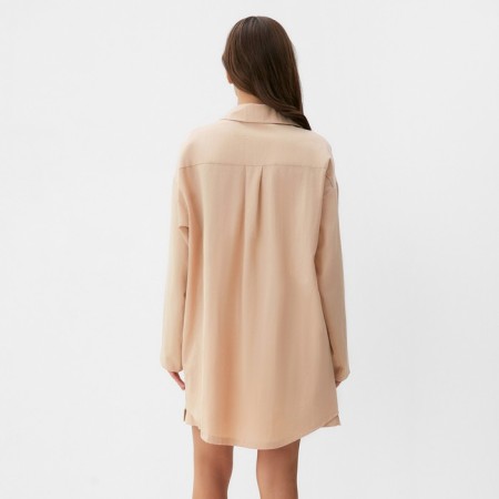 Female set (shirt, shorts) KAFTAN Size 52-54, beige-5