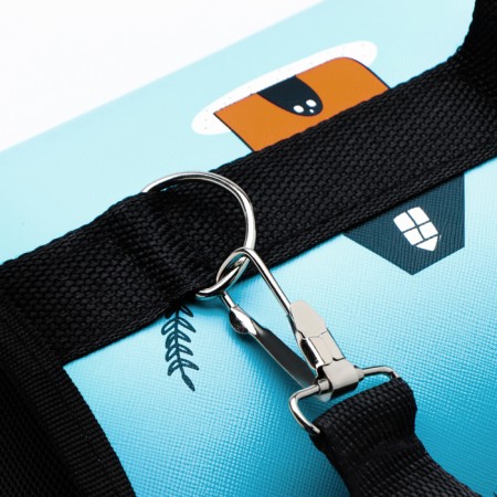 Bag - Animal Carriage "Traveler", Blue, Size L, 53 x 21 x 29 cm-4