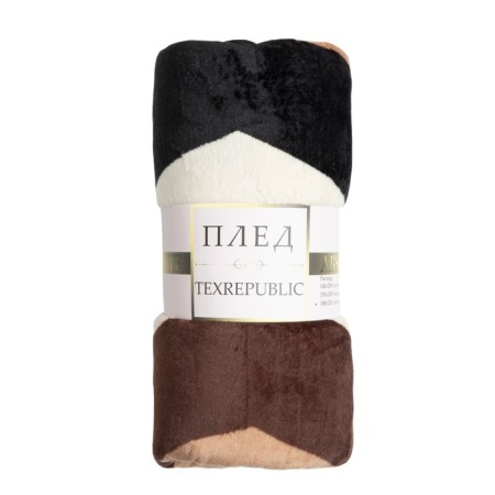 Texrepublic blanket, size 180x200 cm, beige color-1