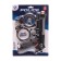 Set of a police "investigator", with metal handcuffs, light effects