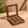 Game desktop "Cross-cuts" 13x13 cm, manpower, brass