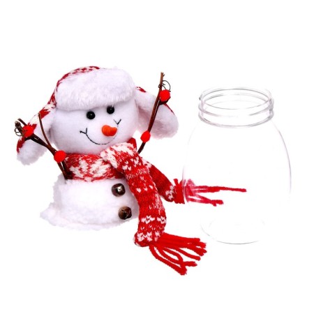 Candy "Snowman in a cap-ear"-2