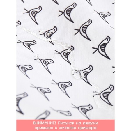 Apron of a kitchen with a photo print "Sharks are circling", adjustable, size OS-6