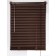 Blinds, plastic 60 × 160 cm, walnut color