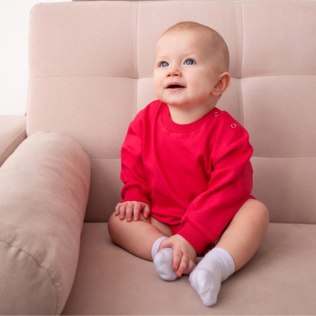 Svitsht-combineson children's minku color raspberry, height 62-68 cm-2