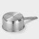A bucket without a lid is “catering”, 2.1 l, d = 18 cm, h = 9 cm, a metal handle, induction, with a heat distribution layer