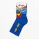 Socks for the boy "Iron Man", Avengers, 14-16 cm, blue color