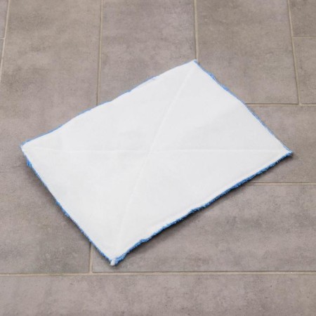 Nozzle for a mop-vel of the share art. 1723574, 28 × 24 cm, microfiber, blue color-2