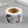 New Year Stick Paper "Cozy houses" d = 2.5 cm 252 pcs in roll