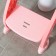 Children's lining - a seat on the toilet "notes", with a soft seat, the color is pink