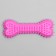 Chewing toy castle "bone with spikes", 15 x 6 x 2.5 cm, pink