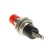 REXANT RWD-301, Metal, 220 V, 2A (2C), ON -OFF, D = 7.2, Micro, Red