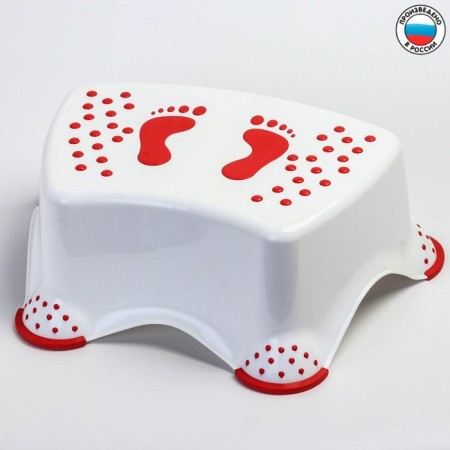 Baby stand with anti -slip legs, white color-2