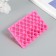 Plastic stamp "Rhombus with a square" 12.8x7.5 cm