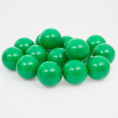 Balls for a dry pool with a pattern, ball diameter 7.5 cm, set 500 pieces, green color-3