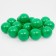 Balls for a dry pool with a pattern, ball diameter 7.5 cm, set 500 pieces, green color