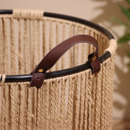 Set of wicker baskets, 3 pcs, 45x40x34 cm-2