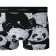 Panties Men's panda boxers, color gray melange, size 46