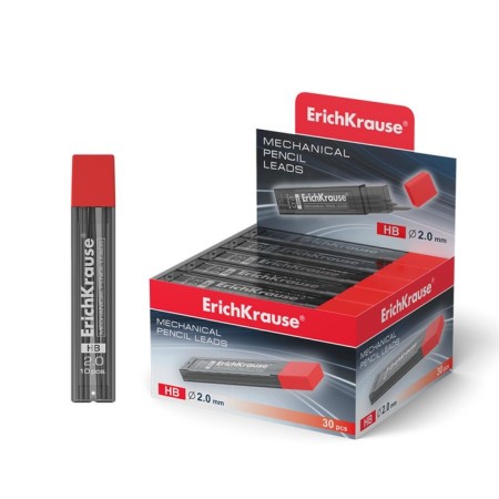 Set of sections for mechanical pencils of 10 pieces Erichkrause, NV, Grifel D = 2.0 mm, plastic case