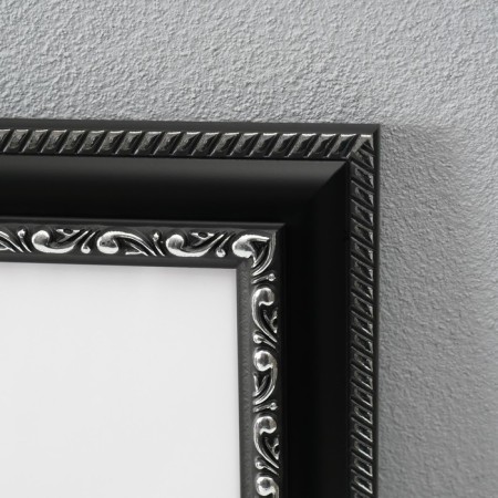 Photo frame Plastic "Mira" 21x29.7 cm, (A4) 261 black (plastic screen)-2
