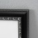 Photo frame Plastic "Mira" 21x29.7 cm, (A4) 261 black (plastic screen)