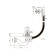 Siphon for the ORIO A-7008 bath, 1 1/2 x 40 mm, plastic. lattice d = 70 mm, with overflow