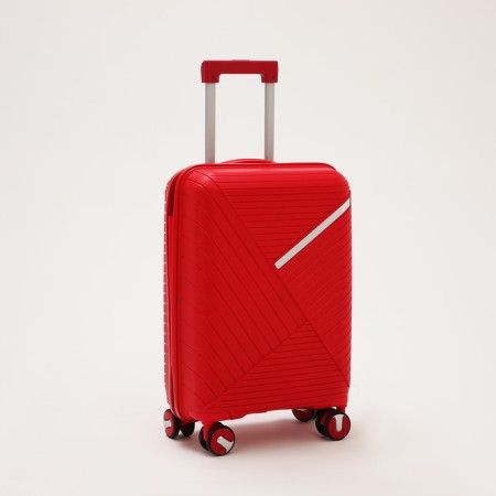 Small 20 suitcase, lightning department, code castle, 4 wheels, red color-1
