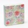 Box for 9 sweets with a shell "Rose" with a window, 14.5 x 14.5 x 3.5 cm