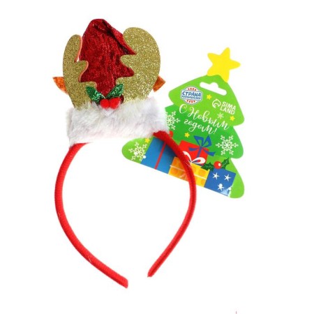 Carnival cap "cap", with horns, MIX color-1