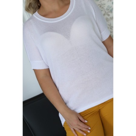 Female jumper, size 54, white color-8