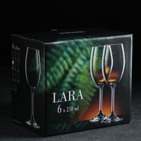 Set of glasses for the wine "Lara", 250 ml, 6 pcs-1